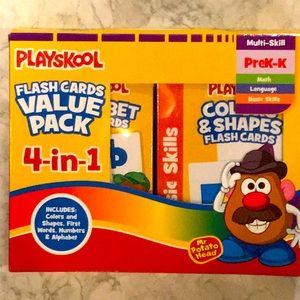 NEW Playskool Flash Cards PreK-K